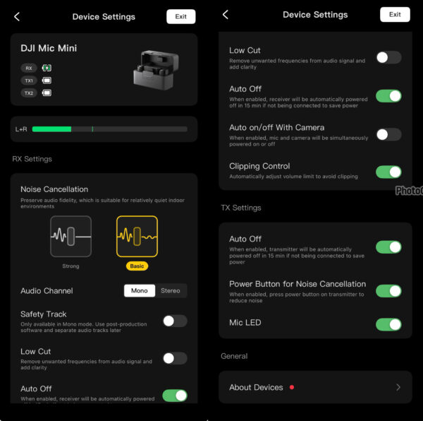 DJI Mimo App